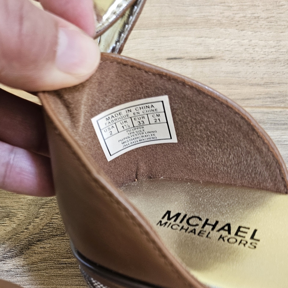 Michael Michael Kors Sandals + Link Flats Bundle - Picture 5 of 16